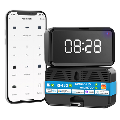 ราคาดี WiFi IR RF433 Smart Universal Remote Control สําหรับทีวีปรับอากาศ และอื่นๆ ด้วย Alexa Google Voice Control และ Tuya Integration ออนไลน์