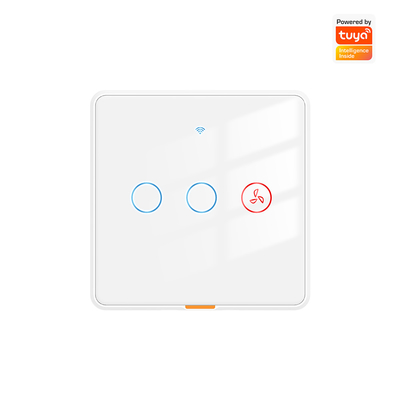 ราคาดี Tuya Fan Switch Timer Control Voice ไม่มีสายไร้สาระต้องใช้ Wall Smart WiFi RF433 และสวิทช์ไฟสว่าง ออนไลน์