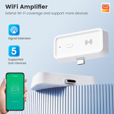 ราคาดี Tuya Smart WiFi เครื่องขยายสัญญาณ รีพีเตอร์ เครือข่ายไร้สาย Extender Wall Penetrator รองรับหลายอุปกรณ์ ออนไลน์